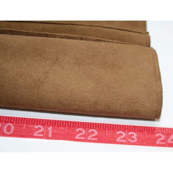 Ralph Lauren Dry Goods Faux Suede Safari Vest Womens Large Brown Western Boho - Picture 6 of 6